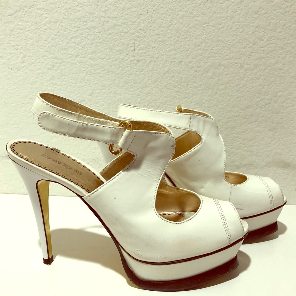 Bebe platform heels